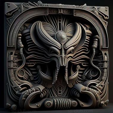 3D model giger (STL)